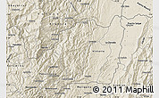 Shaded Relief Map of Samana