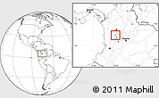 Blank Location Map of Supia