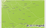 Physical 3D Map of Mani