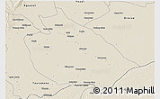 Shaded Relief 3D Map of Mani