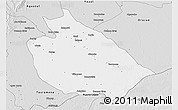 Silver Style 3D Map of Mani