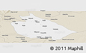 Classic Style Panoramic Map of Mani