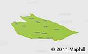 Physical Panoramic Map of Mani, cropped outside
