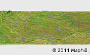 Satellite Panoramic Map of Mani