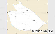 Classic Style Simple Map of Mani, single color outside