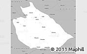 Gray Simple Map of Mani