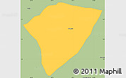 Savanna Style Simple Map of Almaguer