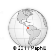 Outline Map of Caldono