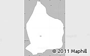 Gray Simple Map of Caloto
