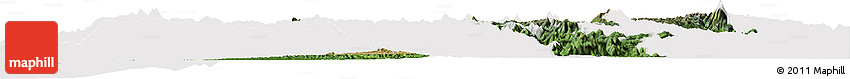 Satellite Horizon Map of Cauca, cropped outside