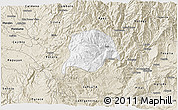 Classic Style 3D Map of Inza