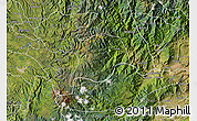 Satellite Map of Inza