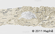 Classic Style Panoramic Map of Inza