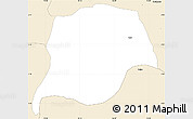 Classic Style Simple Map of Inza