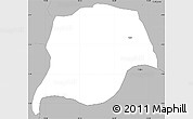 Gray Simple Map of Inza