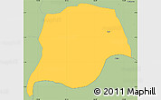 Savanna Style Simple Map of Inza