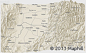 Shaded Relief 3D Map of Miranda