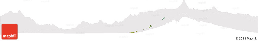 Satellite Horizon Map of Miranda, cropped outside