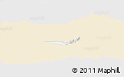 Classic Style Panoramic Map of Miranda, single color outside