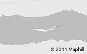 Gray Panoramic Map of Miranda, single color outside