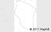 Blank Simple Map of Padilla, no labels