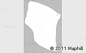 Gray Simple Map of Padilla
