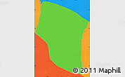Political Simple Map of Padilla