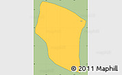 Savanna Style Simple Map of Padilla, cropped outside