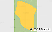 Savanna Style Simple Map of Padilla