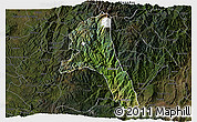 Satellite 3D Map of Paez, darken