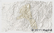 Shaded Relief 3D Map of Paez, lighten