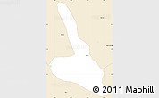 Classic Style Simple Map of Piendamo