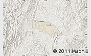 Shaded Relief Map of Popayan, lighten