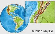Physical Location Map of Purace