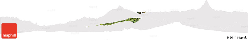 Satellite Horizon Map of Silvia, cropped outside