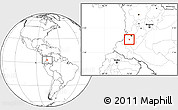 Blank Location Map of Suarez