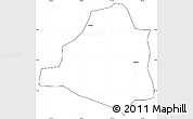 Blank Simple Map of Timbio, cropped outside