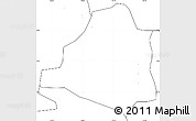 Blank Simple Map of Timbio, no labels