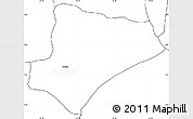 Blank Simple Map of Toribio