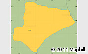 Savanna Style Simple Map of Toribio