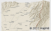 Shaded Relief 3D Map of Agustin Codazzi