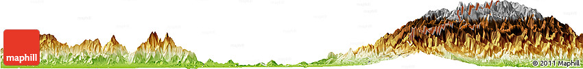 Physical Horizon Map of Agustin Codazzi
