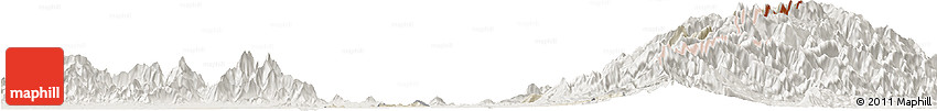 Shaded Relief Horizon Map of Agustin Codazzi, lighten Shaded Relief Horizon Map of Agustin Codazzi, lighten