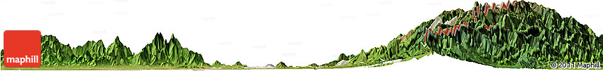 Shaded Relief Horizon Map of Agustin Codazzi, satellite outside Shaded Relief Horizon Map of Agustin Codazzi, satellite outside