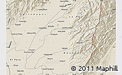 Shaded Relief Map of Agustin Codazzi