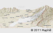 Classic Style Panoramic Map of Agustin Codazzi