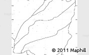 Blank Simple Map of Agustin Codazzi, no labels