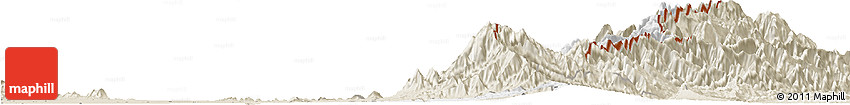 Classic Style Horizon Map of Becerril