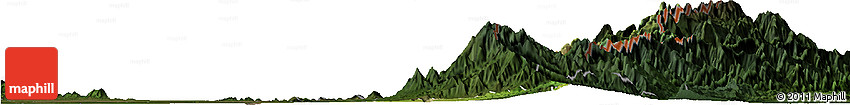 Satellite Horizon Map of Becerril, darken