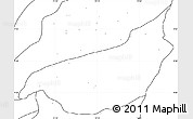 Blank Simple Map of Becerril, no labels